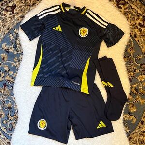 Scotland Kids Soccer football Jersey Set - 5t